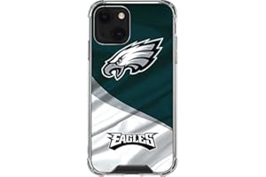 Skinit Clear Phone Case Compatible with iPhone 13 - Officially Licensed NFL Philadelphia Eagles Design