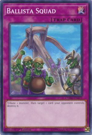Yu-Gi-Oh! - Ballista Squad - CYHO-EN077 - Common - 1st Edition - Cybernetic Horizon