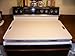 More Counter Space Stove Top Stove Burner Covers | Countertop 19x27 Large Cutting Board Kitchen Accessories for More Kitchen Space | Sturdy & Easy to Clean Serving Tray with Handles (White With Legs)