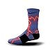 HoopSwagg Electric Storm Custom Elite Socks Large Multi