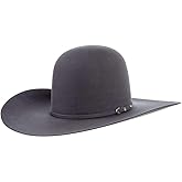 Rodeo King 10X Slate 4 1/2" Self Band Open Crown Felt Cowboy Hat