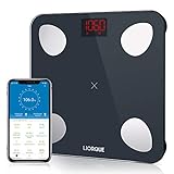 Liorque Body Fat Scale, Digital Bathroom Wireless