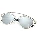 Joopin® Fashion Polarized Sunglasses Alloy Frame Sunglass Women Brand Sun Glasses (Silver, Simple package)