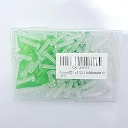 Pzsmocn 200 Pieces/100 Sets M4*16 mm PC Transparent
