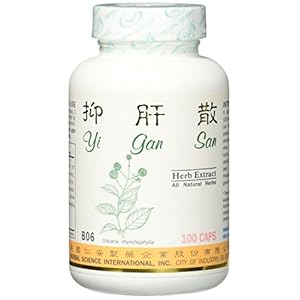 Liver Soother Dietary Supplement 500mg 100 Capsules (Yi Gan San) B06 100% Natural Herbs