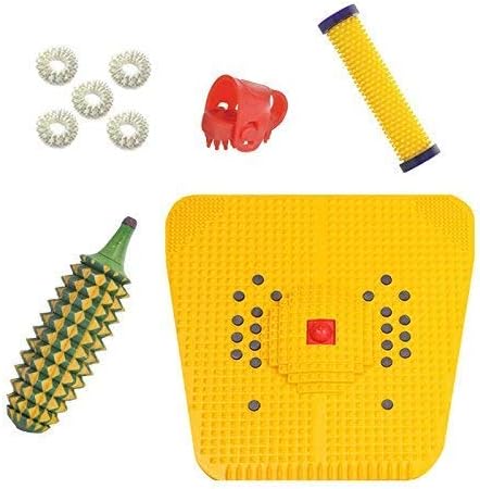 R A ProductsR A Products Ramdev Whole_Body Acupressure Kit Combo With Body Massager Wooden Accessories And Ring