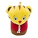 Daniel Tiger Toddler Boys Girls Plush 3D Daniel Head Slippers (7-8 M US Toddler, Yellow/Red)