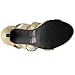 Ollio Women's Shoe High Heel Cross Strap Sandal