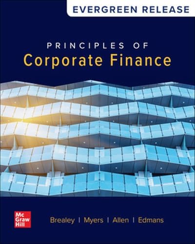 Amazon.com: ISE Principles of Corporate Finance: 9781265074159: A