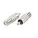 DCFun RCA Male to F-Type Female Video Adapter - 10-Pack