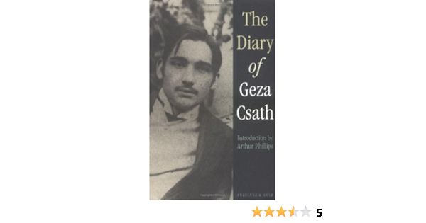 The Diary Of Geza Csath Geza Csath Peter Reich Arthur Phillips Amazon Com Books