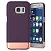 Encased Slim Case Compatible With Samsung Galaxy S7 Case,Ultra-thin SlimSHIELD Hybrid Shell4 Cool Colors Available) (Royal Purple)