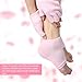Codream Moisturizing Gel Heel Sleeves and Gloves, Gel SPA Gloves Socks Repair Cracked Skin and Exfoliate Skin,Soften Beauty Hands and Feet for Women