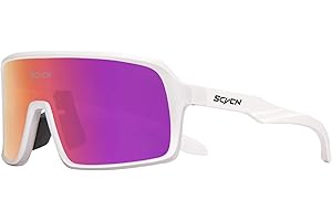 SCVCN Polarized Cycling Glasses Sport Sunglasses Men Women MTB Riding Glasses Mountain Bike Glasses Baseball Running Fishing