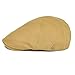 VOBOOM Ivy caps Herringbone Cotton Flat caps Light Newsboy caps Cabbie hat (Khaki)