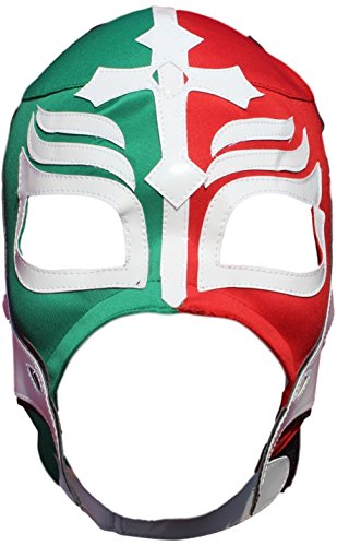 Rey Mysterio Lycra Lucha Libre Luchador Mask Adult Size Multicoloured Rey Mysterio Lycra Lucha Libre Luchador Mask Adult Size Multicoloured