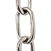 RCH Hardware CH-07W-PN-3 Brass Chandelier Chain, Polished Nickel (3 Feet)