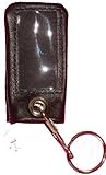 Supple Leather Remote Cover Case w Key-Ring Often a Good Fit for Infinity, Toyota, Dodge, Chrysler, Nissan, Jeep(BLACK)