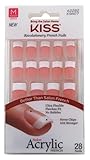 Kiss Salon Acrylic French Kit Sure Thing Medium