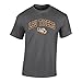 LSU Tigers TShirt Arch Over Eye Heather Gray