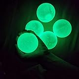 Sticky Balls, 4pcs Glowing Sticky Balls for