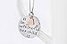 YFN 925 Sterling Silver Mom Child's Love Family Message Engraved Jewelry Heart Pendant Charm Necklace