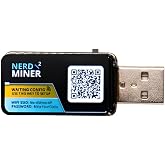 Bitcoin Merch&reg; NerdMiner 2 - Large Screen USB Solo Miner with WiFi