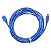 USB to USB Extension Cable (USB 3.0 Extension Cable/USB 3 Extension Cable) 5M 16Feet For Flash Drives, Printers