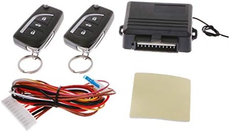 1Set Universal Car Central Door Trunk Windows Anti-theft Lock Keyless Entry System Remote Central Locking Alarm Security System Kits FlowerPEI