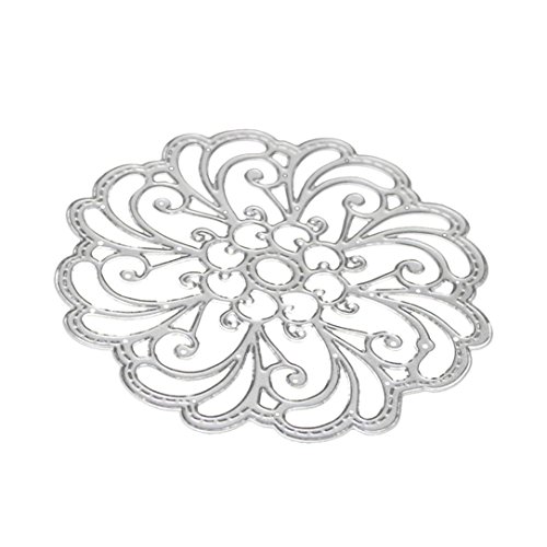Cutting Dies for Card Making, Staron Metal Cutting Dies Stencil Flower Hearts Happy Birthday Cut Die Template Mould for DIY Scrapbook Embossing Album Paper Card Craft (R)