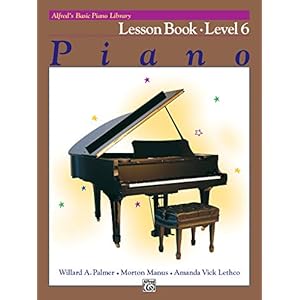ALFREDS BASIC PIANO COURSE LESSON BOOK 6