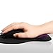 Ergonomic Mouse Pad with Gel Wrist Rest Support, Bidear Memory Foam 3D Non-Slip Rubber Base Gaming Mouse Mat for Computer & Laptop (Black)