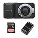 Blackmagic Pocket Cinema Camera with Micro Four Thirds Lens Mount -BUNDLE- with 64GB SDXC Memory Card Extreme Pro and Extra Blackmagic Battery