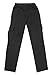 North 15 Men's Heavy Fleece Sweat Pants with Cargo Pockets-1121-Blk-L Black