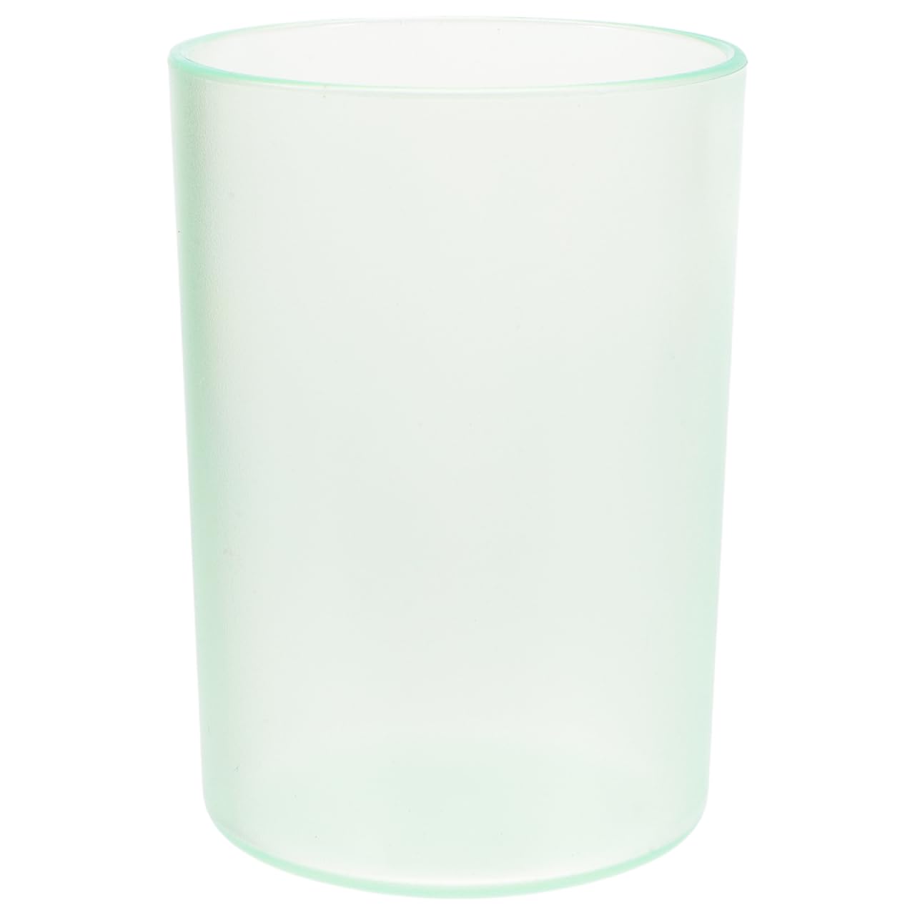 Clear Cups Toothbrush Mug Holder Travel Toothbrush Cup Milk Cup Toothbrush Holder for Home Plastic Tooth Brushing Cup Water Mug for Bathroom Coffee Cup Child Green