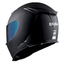 1STorm Motorcycle Full Face Helmet Skull King Matt