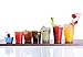 Party Essentials Party Supplies Plastic Disposable Cups/Tumblers For Drinks, Snacks, Fruits, 5-Ounce, Clear, 40-Count