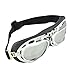 Vintage Motorcycle Goggles, Anti-UV Adjustable Motorcycle Glasses Motocross Pilot Scooter Goggles Harley for Kids, Men and Women