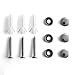 Amzdeal Wall Mounted Coat Rack - 8 Pegs 24