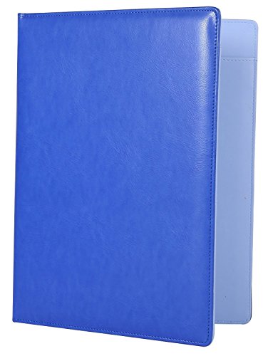image for Mymazn Padfolio Portfolio Resume Folder with Pocket, Premium Faux Leat