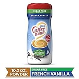 Coffee-Mate Coffee Creamer Sugar Free French Vanilla, Pack of 6