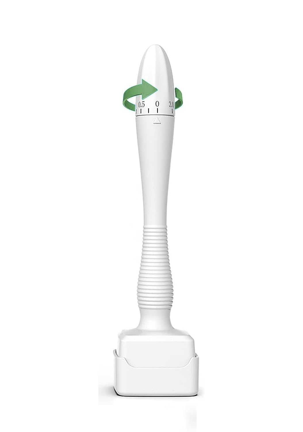 Adjustable Microneedling Derma Stamp - 140 Titanium Pins Professional Microneedle Dermapen for Hair, Beard Growth, Face, Body - Best Derma Roller Alternative