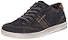 ECCO Men's Ennio Retro Sneaker, Black/Cognac, 45 EU/11-11.5 M US