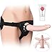 UTIMI Wearable Sex Strap-on with Silicone Dildo Sex Toys for Female Masturbation and Lesbian, Lubricant Included