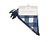 Little Unicorn Cotton Bandana Bib 2 Pack - Jack Plaid, Navy