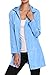 Fanala Women Packable Rain Coat Jacket Hiking Travel Bicycle Outdoor Raincoat