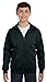 Hanes Comfortblend® EcoSmart® Full-Zip Kids' Hoodie Sweatshirt Black XL