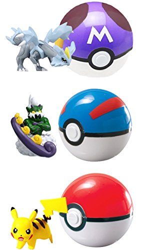 Ziangluke 3sets Pokemon Xy Poke Ball Series Pikachu Pokemon Bw Tornadus Kyurem Figure Monster Toy Buy Online In Cayman Islands At Cayman Desertcart Com Productid