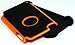 Bastex Heavy Duty Rugged Hybrid Case for Touch 4, 4th Generation iPod Touch - Black Silicone/Orange & Black Hard Shell