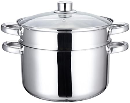 Home N Kitchenware Collection 24cm Stainless Steel Steam Pot